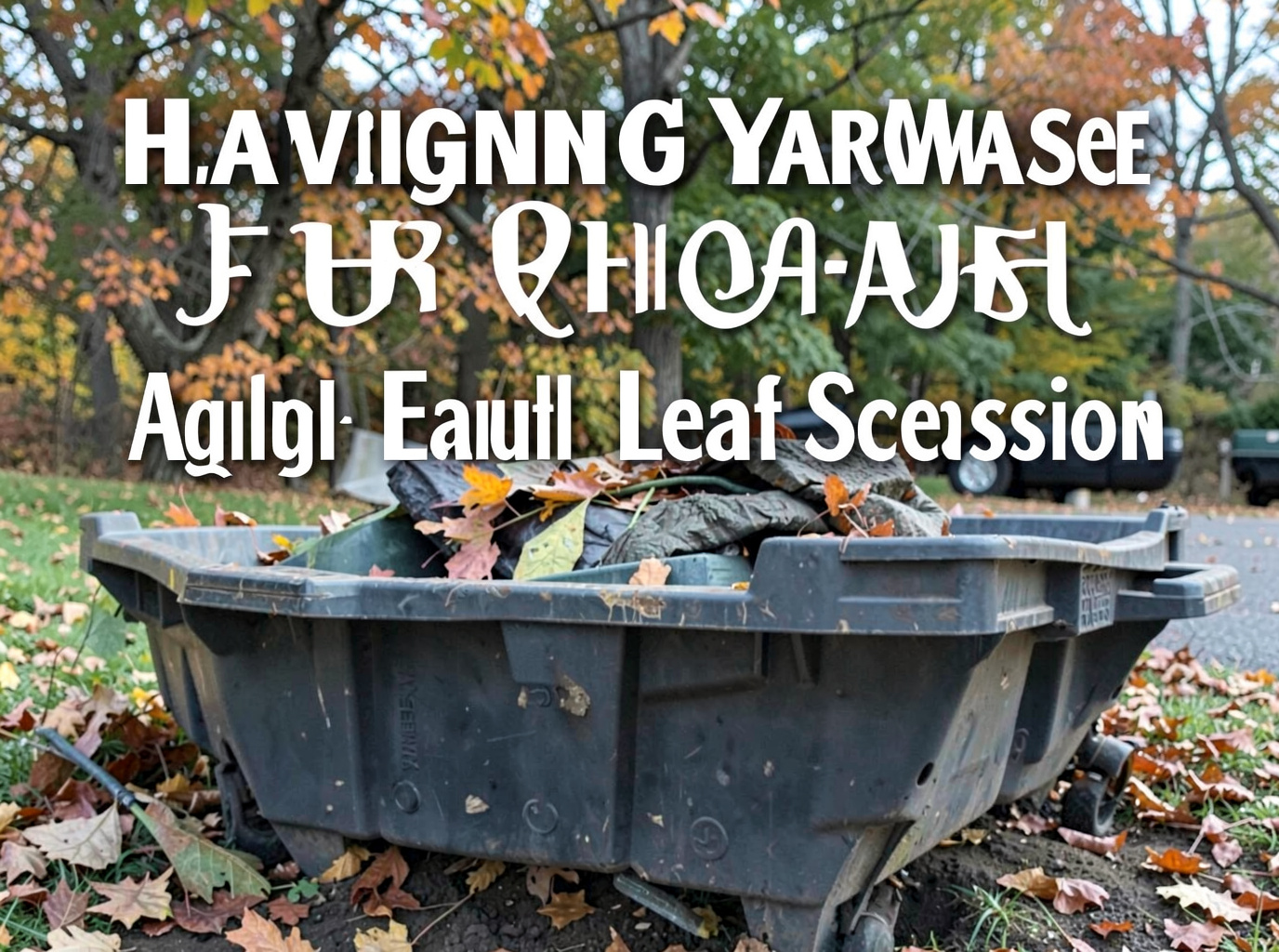 Handling Yard Waste After Raleigh's Fall Leaf Season