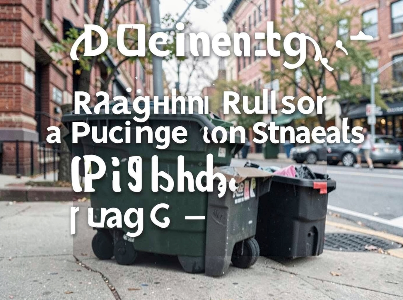Raleigh Rules for Placing a Dumpster Rental on City Streets